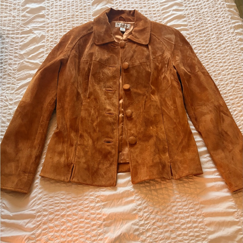 Preston & York Brown Suede Blazer